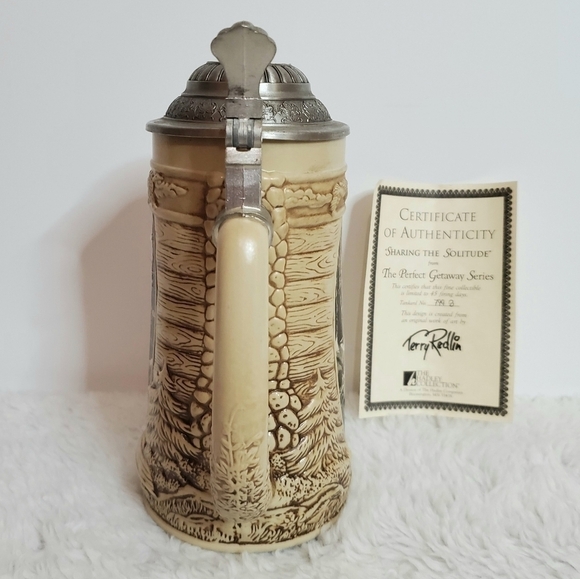 TERRY Redlin Stein Sharing The Solitude Series - Picture 4 of 15